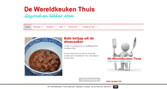 Desktop Screenshot of dewereldkeukenthuis.com